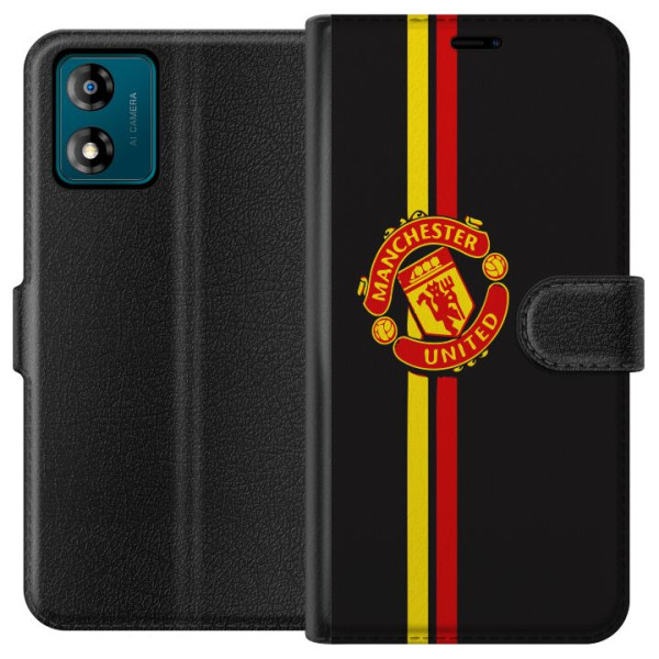 Motorola Moto E13 Plånboksfodral Manchester United F.C.