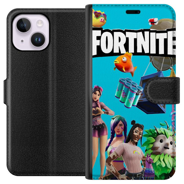 Apple iPhone 15 Plus Lompakkokotelo Fortnite