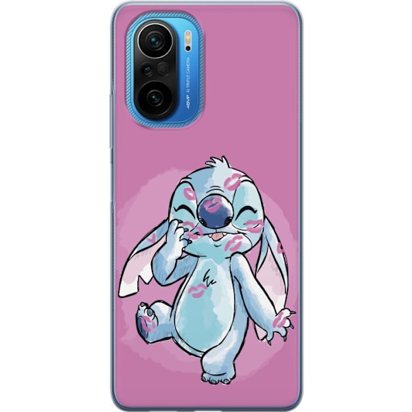 Xiaomi Poco F3 Genomskinligt Skal Stitch Puss