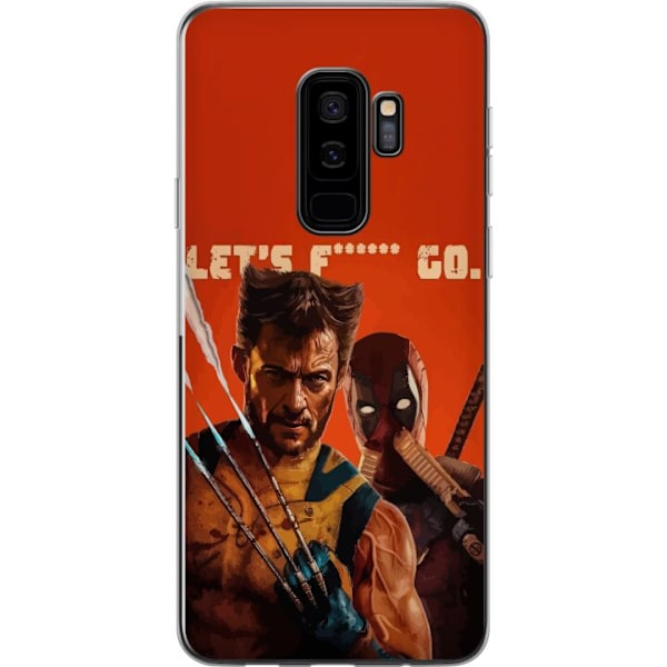 Samsung Galaxy S9+ Läpinäkyvä kuori Deadpool & Wolverine