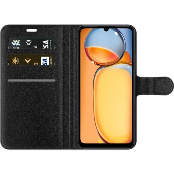 Kompatibel Tegnebogsetui til Xiaomi Redmi 13C Pikachu grøn