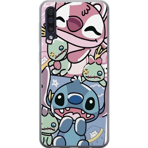 Samsung Galaxy A50 Genomskinligt Skal Stitch