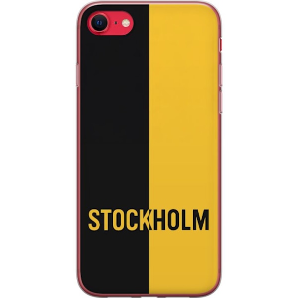 Apple iPhone SE (2020) Läpinäkyvä kuori Stockholm – jalkapallo