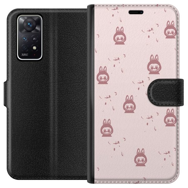 Xiaomi Redmi Note 11 Pro 5G Plånboksfodral Labubu Neon Pop – Neonfärgad pop art monster