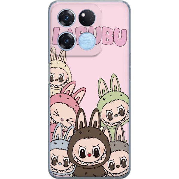 OnePlus Ace Racing Genomskinligt Skal Labubu Classics