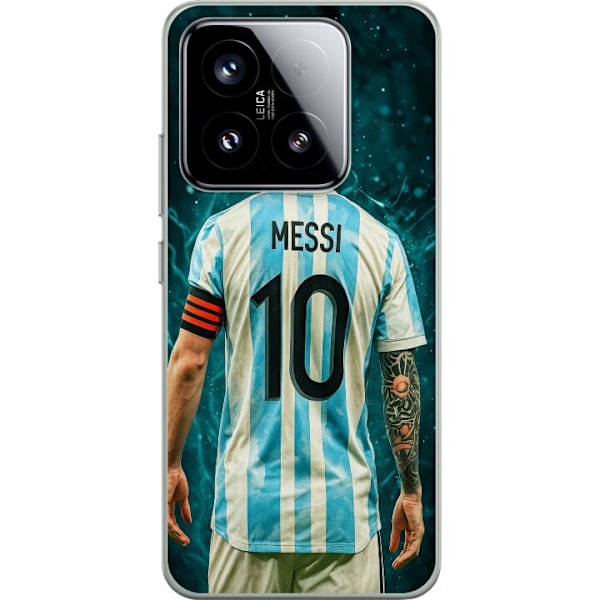 Xiaomi 15 Gennemsigtig cover Messi