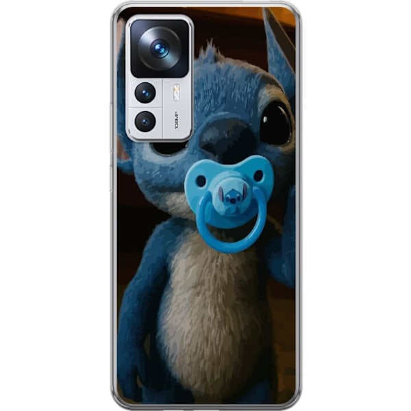 Xiaomi 12T Pro Läpinäkyvä kuori Stitch & Napp - vauvateema söpöllä hahmolla