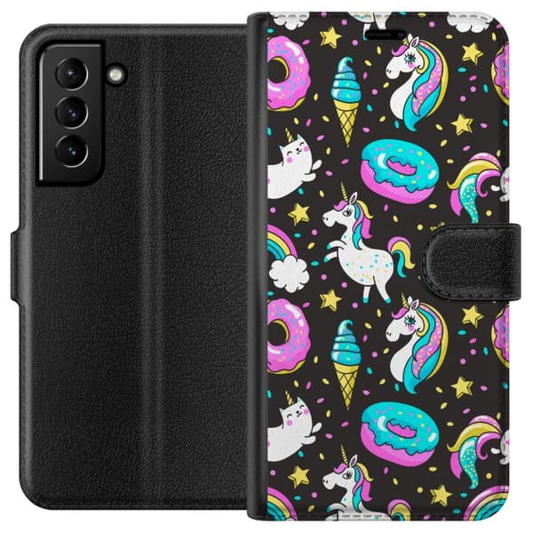 Kompatibel Tegnebogsetui til Samsung Galaxy S21+ 5G Unicorn