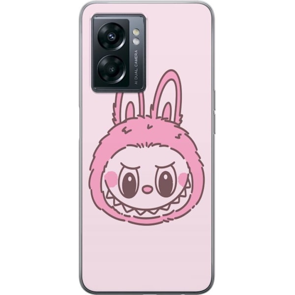 OnePlus Nord N300 Läpinäkyvä kuori Labubu Eläinradan Bunny