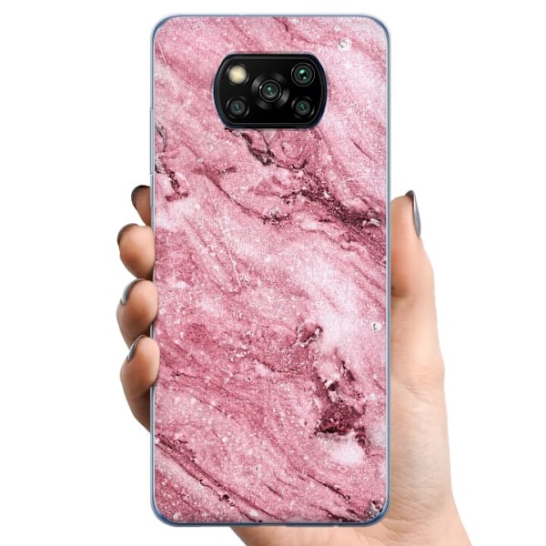 Xiaomi Poco X3 NFC TPU Mobildeksel rosa