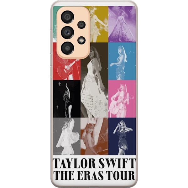 Samsung Galaxy A33 5G Gennemsigtig cover Taylor Swift