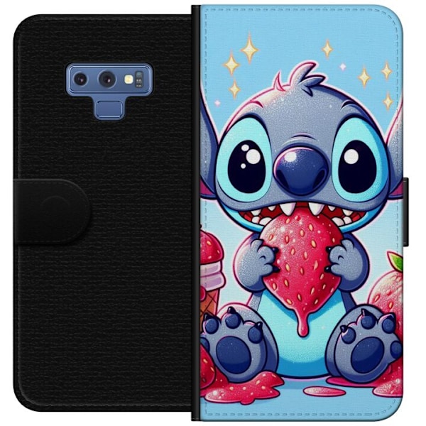 Samsung Galaxy Note9 Tegnebogsetui Strawberry Stitch