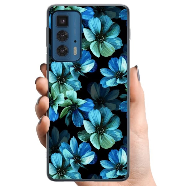 Motorola Edge 20 Pro TPU Mobildeksel Midnatt Hage
