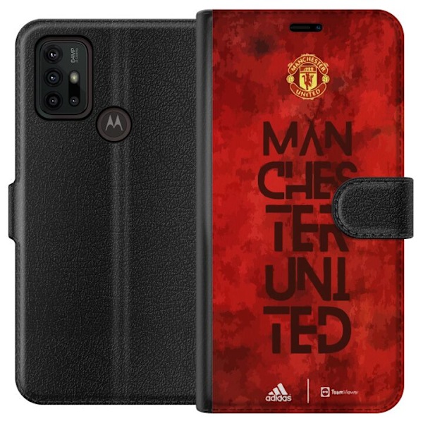 Motorola Moto G30 Lommeboketui Manchester United FC