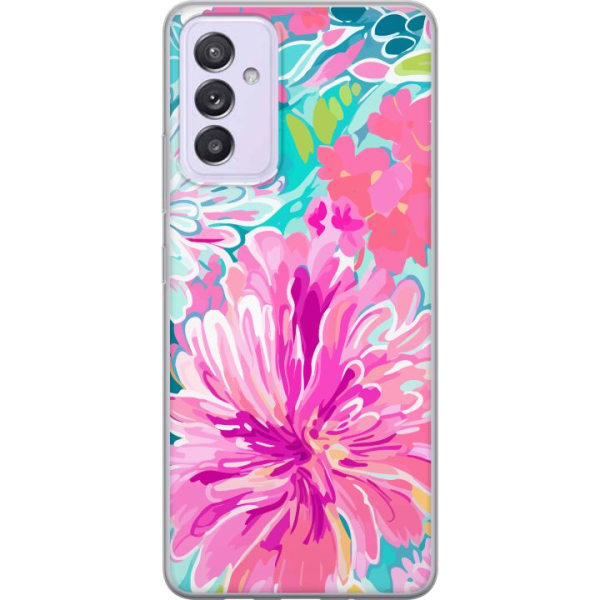 Samsung Galaxy A82 5G Gjennomsiktig deksel Blomsterfjær