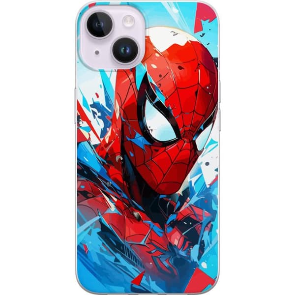 Kompatibelt Mobildeksel til Apple iPhone 14 Spiderman