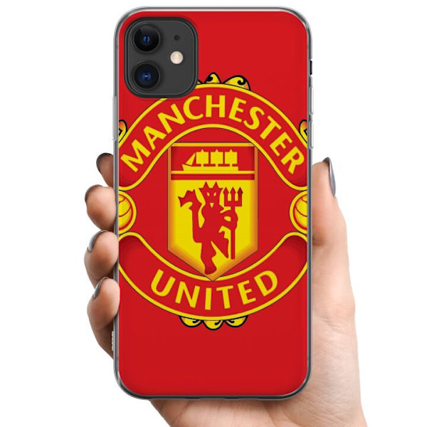 Apple iPhone 11 TPU Matkapuhelimen kuori Manchester United FC