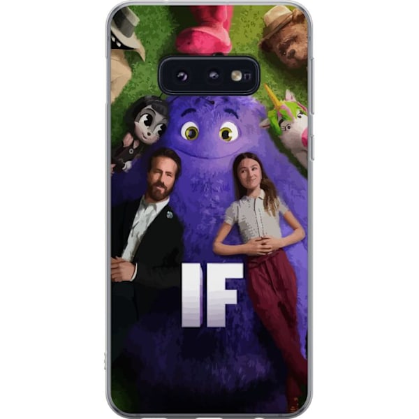 Samsung Galaxy S10e Läpinäkyvä kuori IF: Låtsaskompisar