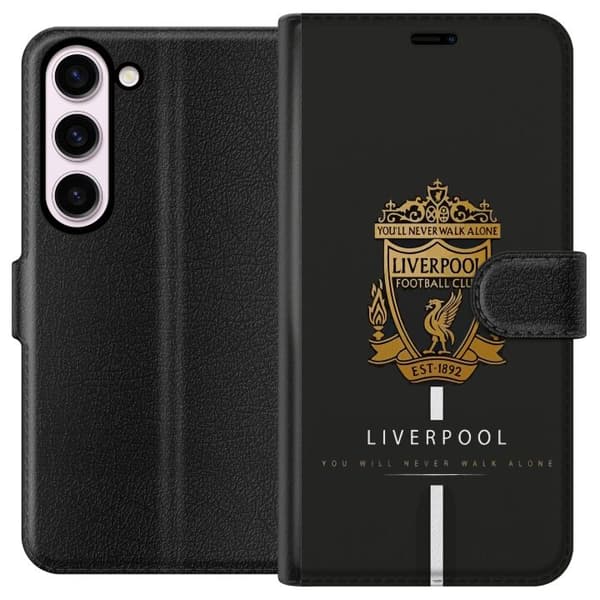 Kompatibelt Plånboksfodral till Samsung Galaxy S23 Liverpool