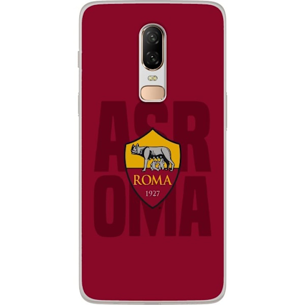 OnePlus 6 Läpinäkyvä kuori AS Roma