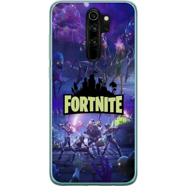 Xiaomi Redmi Note 8 Pro  Gennemsigtig cover Fortnite