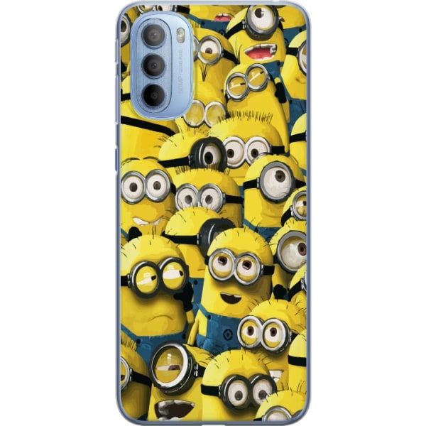 Motorola Moto G31 Genomskinligt Skal Minions