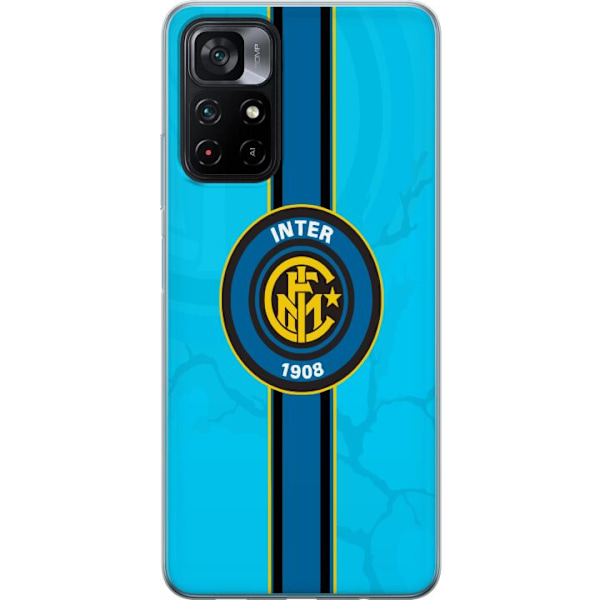 Xiaomi Poco M4 Pro 5G Gjennomsiktig deksel Inter Milan