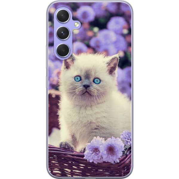 Kompatibelt Mobildeksel til Samsung Galaxy A54 Katt