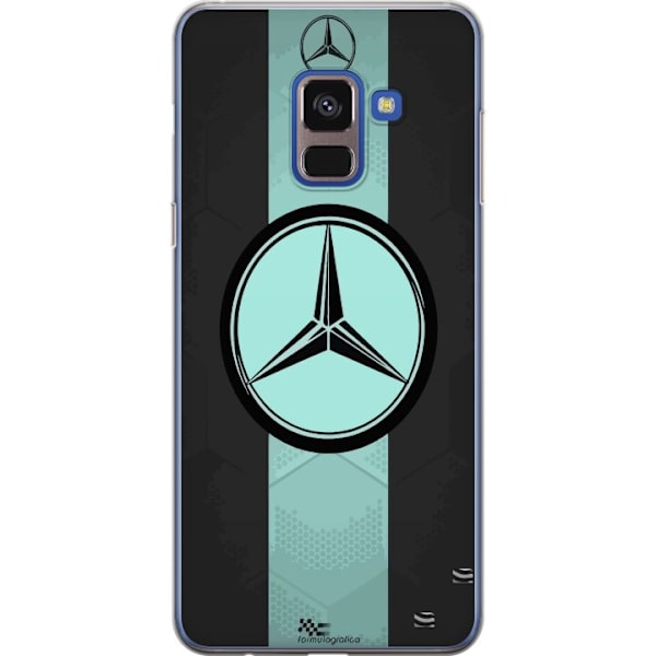 Samsung Galaxy A8 (2018) Läpinäkyvä kuori Mercedes