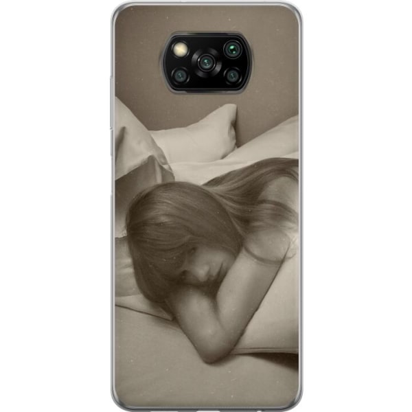 Xiaomi Poco X3 NFC Gennemsigtig cover Taylor Swift