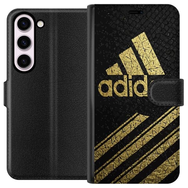 Kompatibelt Plånboksfodral till Samsung Galaxy S23 Adidas