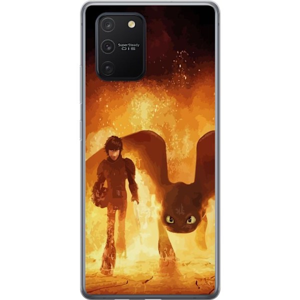 Samsung Galaxy S10 Lite Genomskinligt Skal Draktränaren