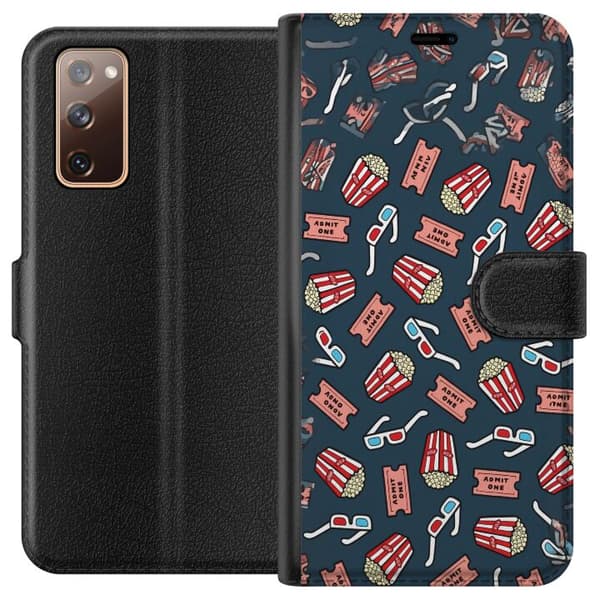 Kompatibel Tegnebogsetui til Samsung Galaxy S20 FE Biokväll blå
