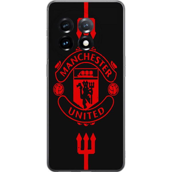 OnePlus 11R Gjennomsiktig deksel ManchesterUnited