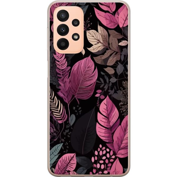 Kompatibelt Mobildeksel til Samsung Galaxy A23 Blomster