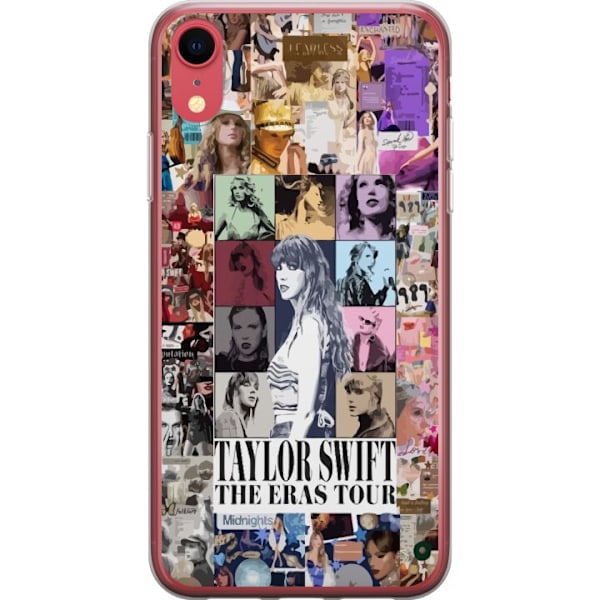 Apple iPhone XR Läpinäkyvä kuori Taylor Swift - Eras