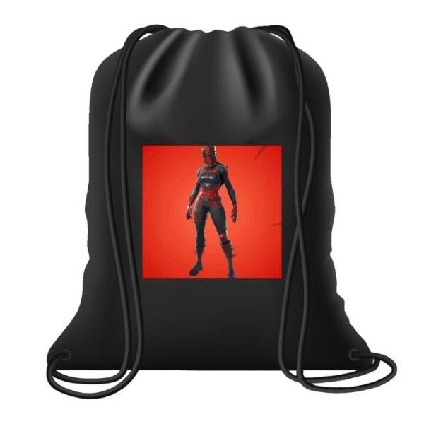 Gymnastikpose Fortnite - Rød Ridder sort one size