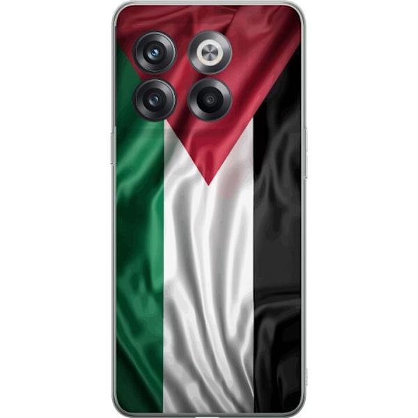 OnePlus 10T Läpinäkyvä kuori Palestiinan lippu – ikoninen