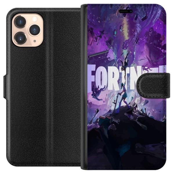 Kompatibel Tegnebogsetui til Apple iPhone 11 Pro Fortnite