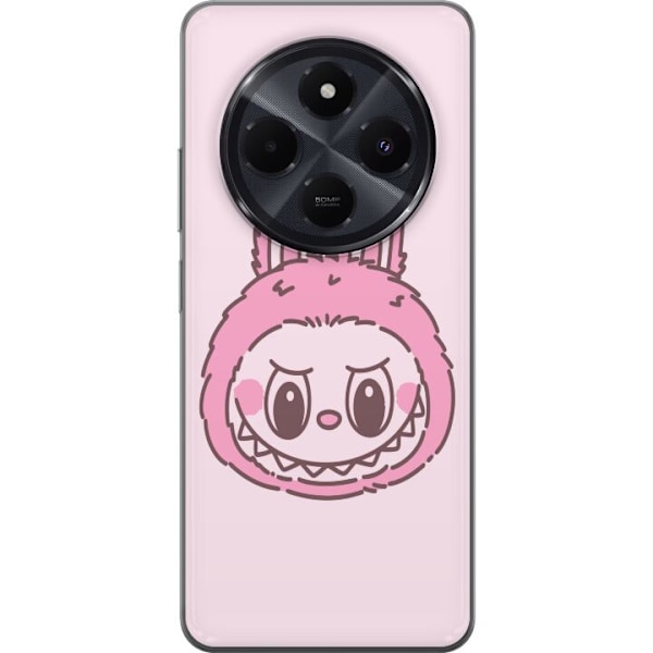 Xiaomi Redmi A4 Läpinäkyvä kuori Labubu Eläinradan Bunny-versio