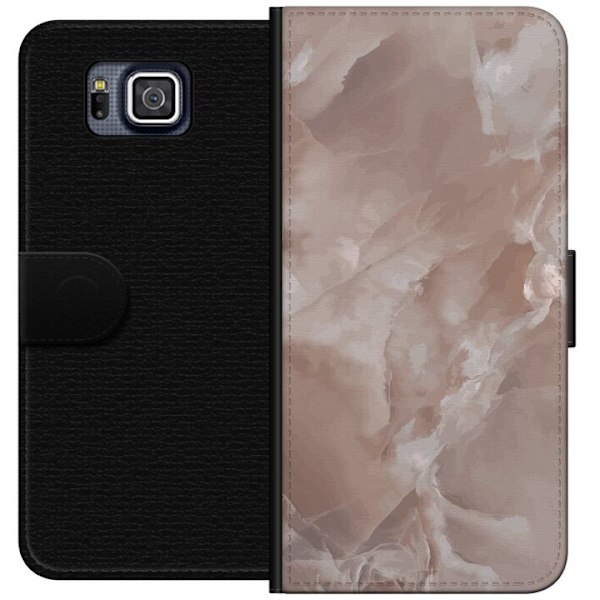 Samsung Galaxy Alpha Lommeboketui Marmor Rosa