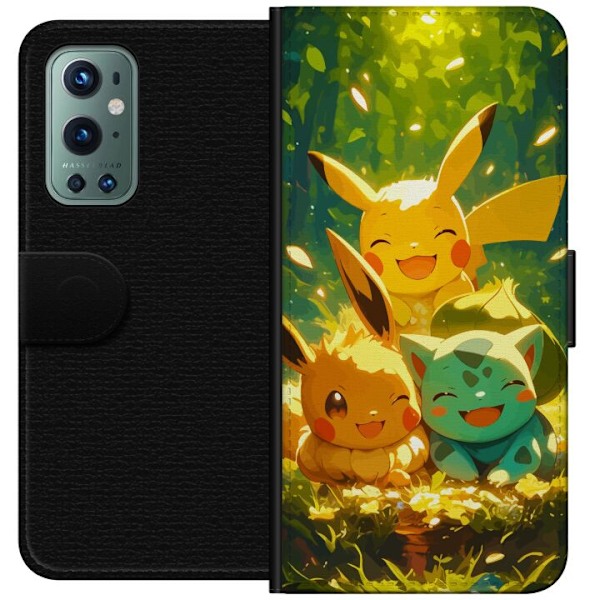 OnePlus 9 Pro Lommeboketui Pixelmonster spillstil - fargerik d