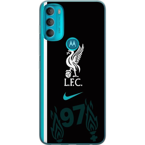 Motorola Moto G71 5G Gennemsigtig cover Liverpool FC