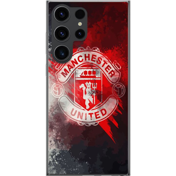 Samsung Galaxy S24 Ultra Gjennomsiktig deksel Manchester Unite