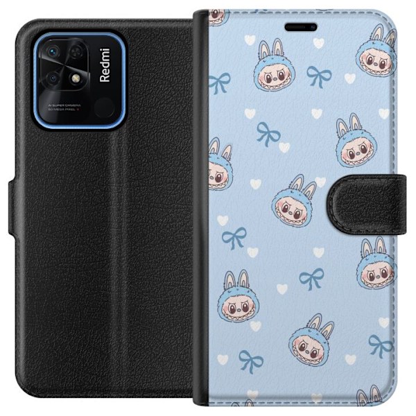 Xiaomi Redmi 10C Lompakkokotelo Labubu Tuli Henki
