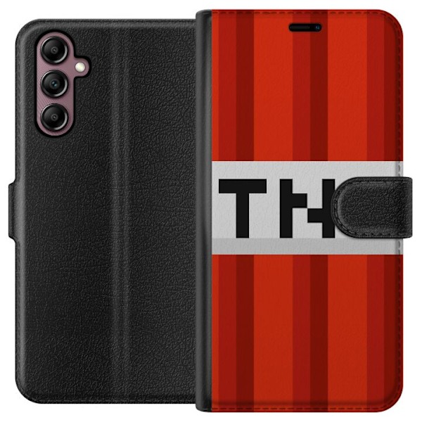 Samsung Galaxy A14 5G Tegnebogsetui Minecraft TNT