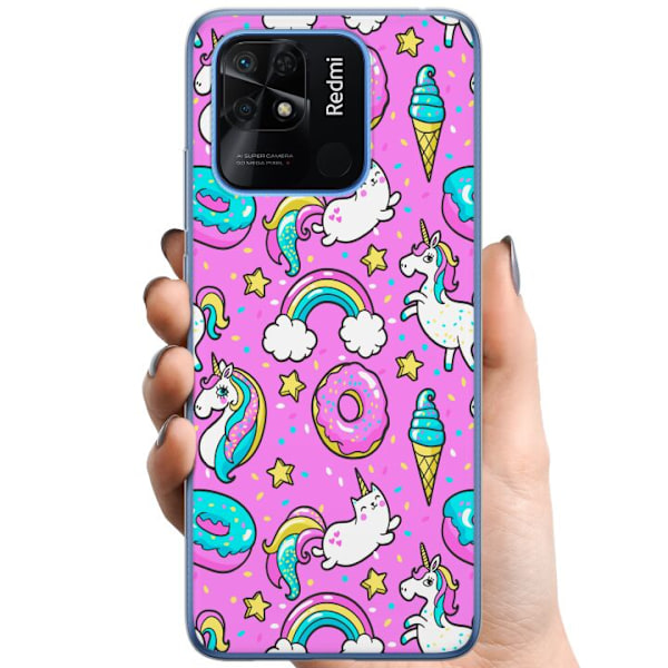 Xiaomi Redmi 10C TPU Mobilcover Unicorn
