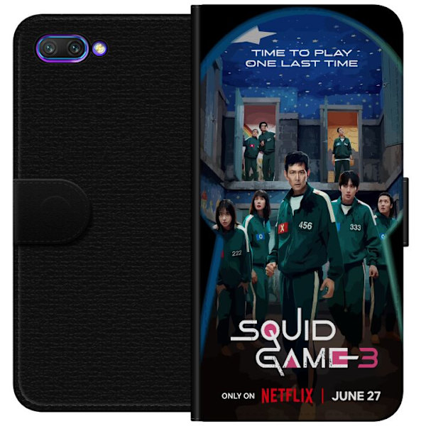 Honor 10 Tegnebogsetui Squid Game Sæson 3 TV-serie karakterer Populære TV-serie motiver Ikoner Spænding Drama Asiatisk design Trend