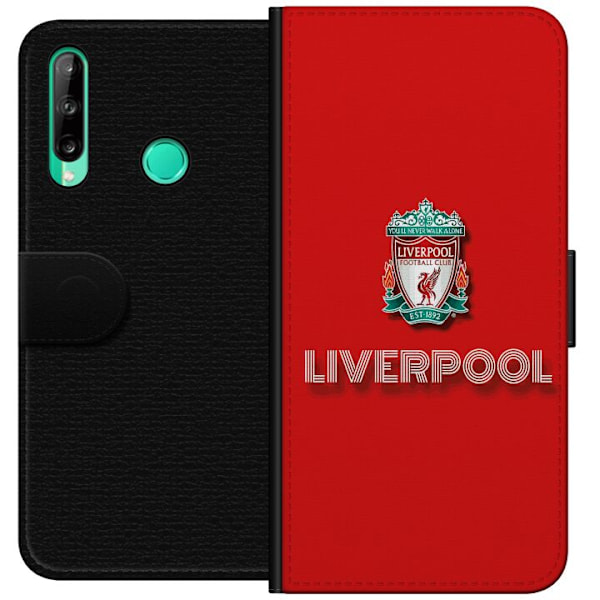 Huawei P40 lite E Lommeboketui Liverpool