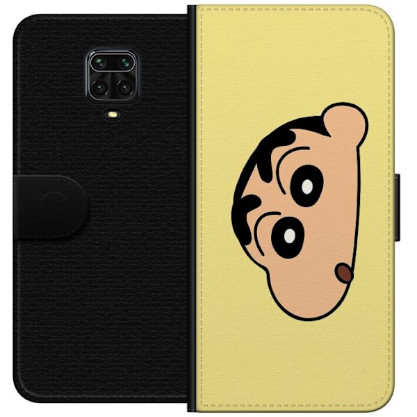 Xiaomi Redmi Note 9 Pro Lommeboketui Peeking Shinchan